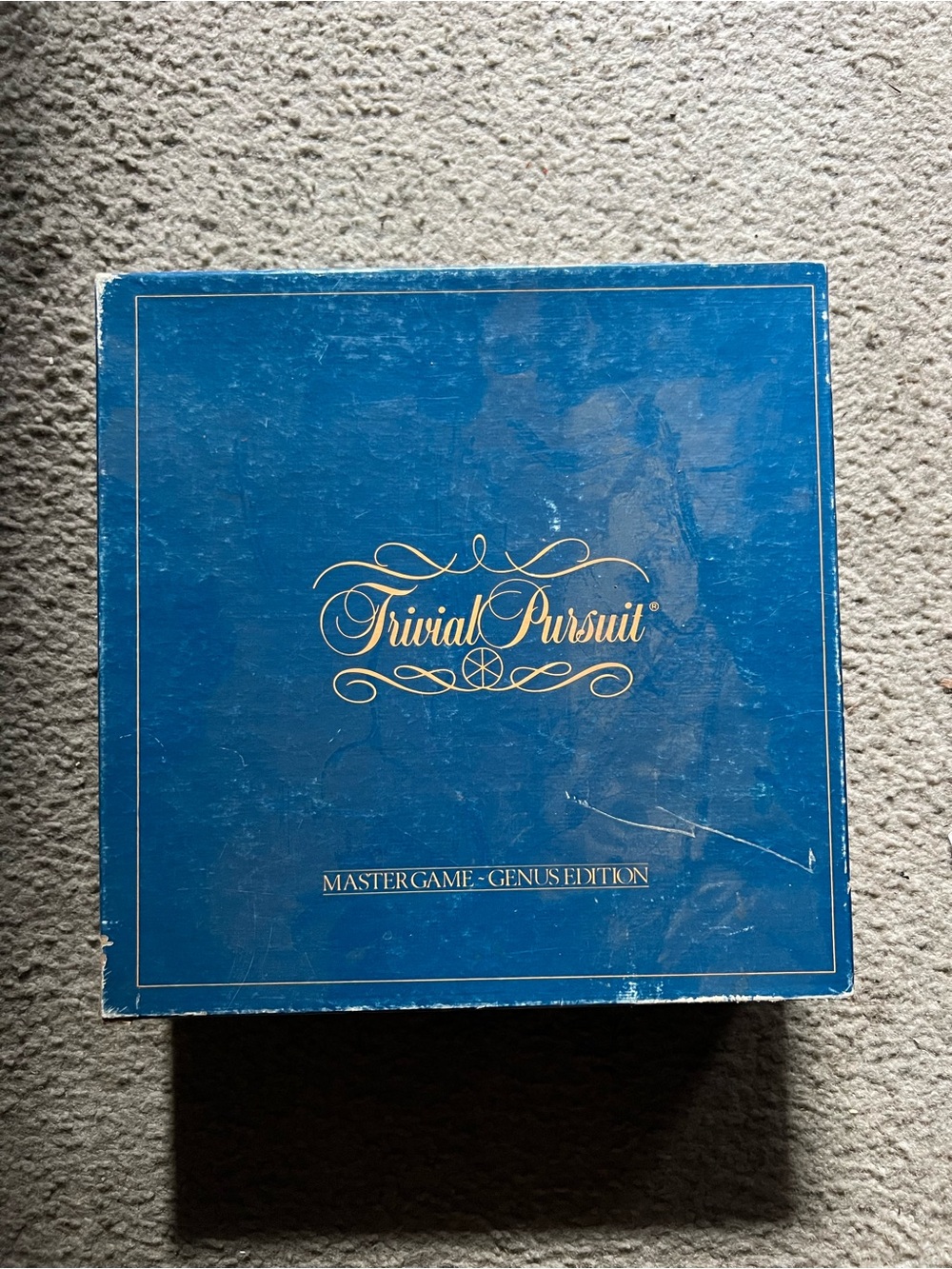 Trivial Pursuit Master Game - Blue Genius Edition